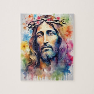 Puzzle Aquarelle Jésus