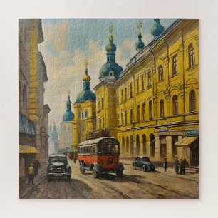Puzzle Aquarelle Kiev Ukraine