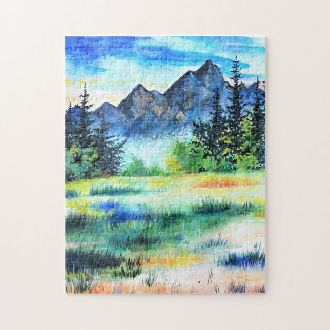 Puzzle Aquarelle - Nature (Vertical)