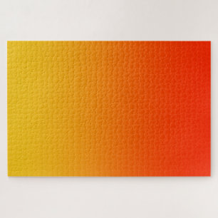 Puzzle Aquarelle orange moderne