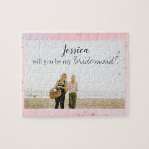 Puzzle Aquarelle rose Or Proposition de domestique