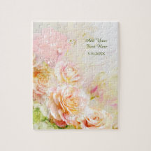 Aquarelle souple Rose Floral