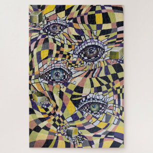 Puzzle Aquarelle utopique dans une œuvre d'art surréalist