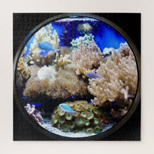 Puzzle Aquarium poissons tropicaux et coraux