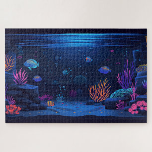 Puzzle Aquarium sombre
