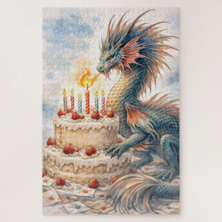 Puzzle Aquatic Dragon Birthday