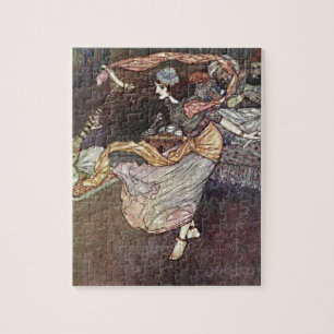 Puzzle Arabian Nights Exotic Belly Dancer avec Écharpes