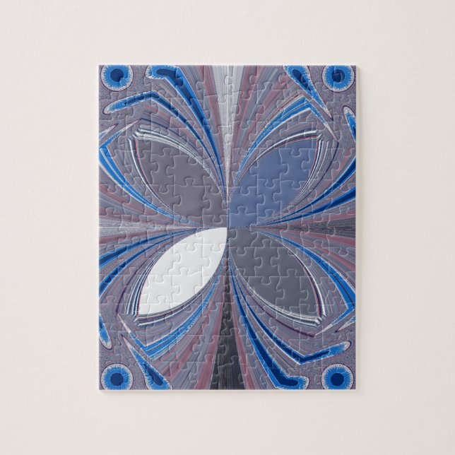 Puzzle Araignée bleue (Vertical)