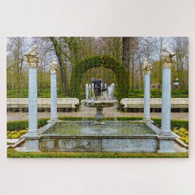 Puzzle Aranjuez Royal Estate Madrid. Espagne. (Horizontal)