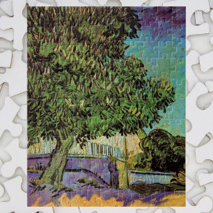 Puzzle Arbre à châtaignes en fleurs par Vincent van Gogh