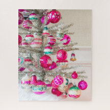 Arbre à manteaux argentés avec ornement de Noël vi