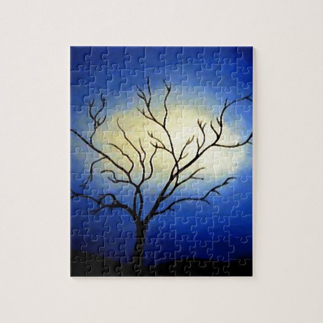 Puzzle Arbre Abstrait - Art Moderne (Vertical)