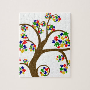 Puzzle Arbre d'autisme de la vie