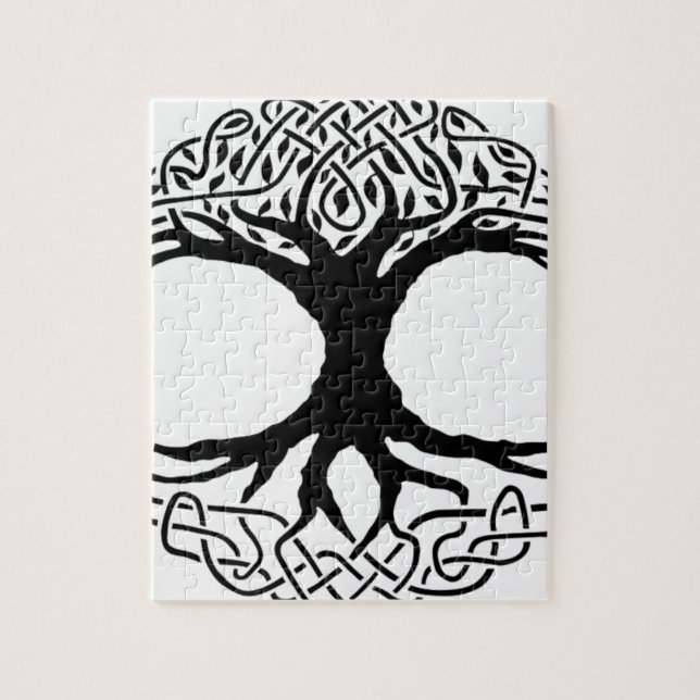 Puzzle Arbre de la mythologie de wicca des norses de (Vertical)