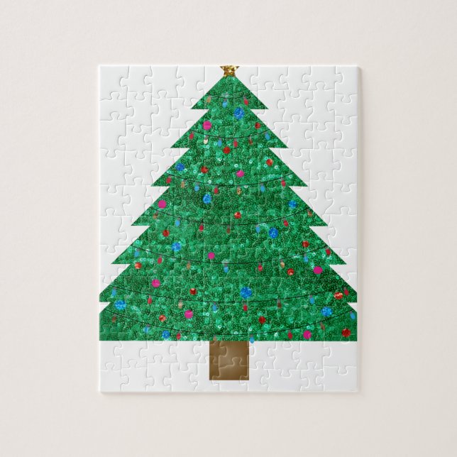 Puzzle arbre de Noël (Vertical)