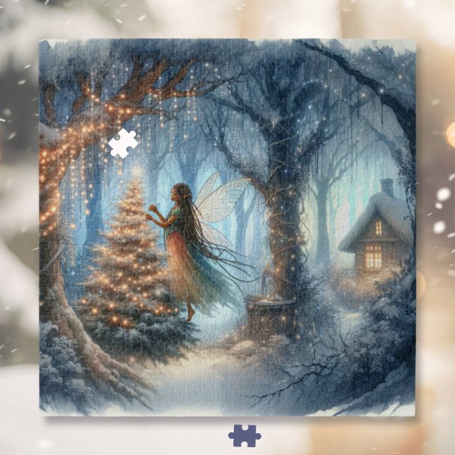Puzzle Arbre de Noël afro-américain (Créateur téléchargé)