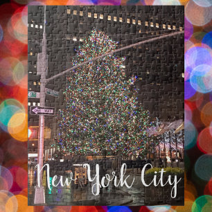 Puzzle Arbre de Noël du Rockefeller Center de New York