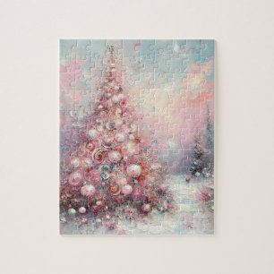 Puzzle Arbre de Noël impressionniste