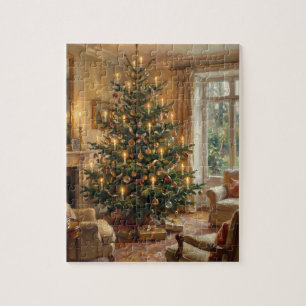 Puzzle Arbre de Noël impressionniste dans le style de Mon