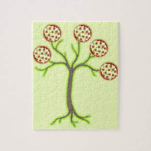 Puzzle arbre de pizza