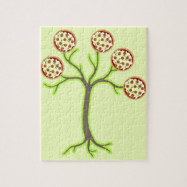 Puzzle arbre de pizza (Vertical)
