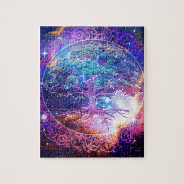 Puzzle Arbre de vie bien-être (Vertical)