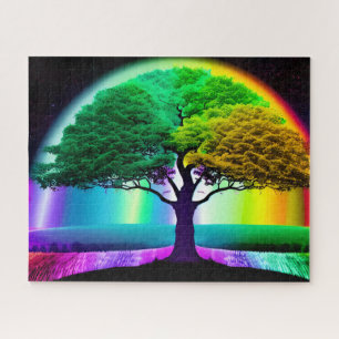 Puzzle Arbre de vie d'une autre couleur