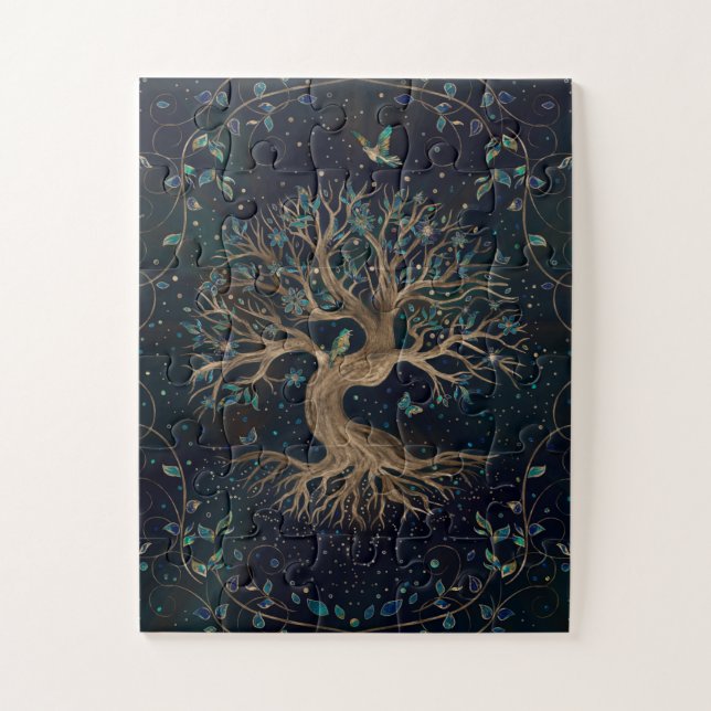 Puzzle Arbre de vie - Yggdrasil (Vertical)