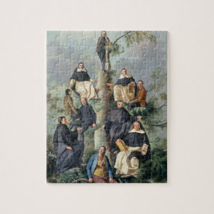 Puzzle Arbre généalogique de la famille de Sammartin,