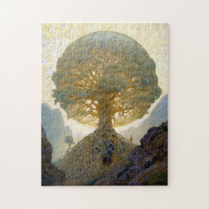 Puzzle Arbre Magique De Vie Nature Surréelle Art