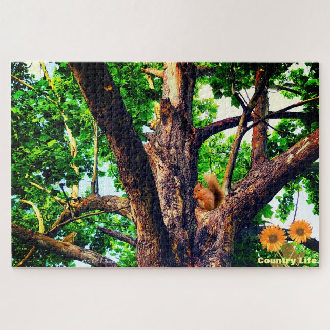 Puzzle Arbre - Pays - Vie (Horizontal)