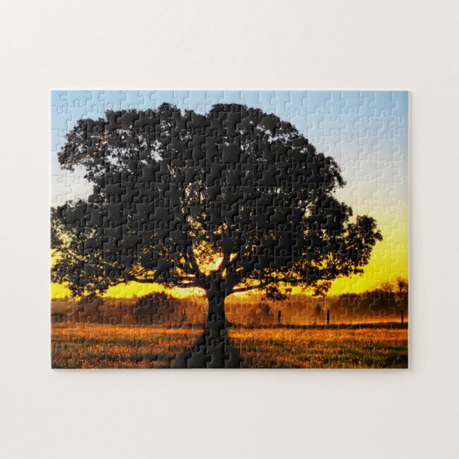 Puzzle Arbre pendant le matin (Horizontal)