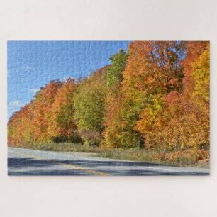 Puzzle Arbres d'automne