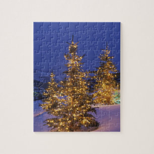 Puzzle Arbres de Noël, Park City, Wastch Mountains, 2