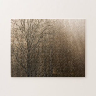 Puzzle Arbres du Tennessee dans le brouillard   Great Smo