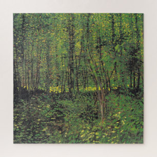 Puzzle Arbres et sous-bois par Van Gogh Peinture Art