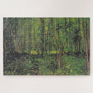 Puzzle Arbres et sous-bois par Van Gogh Peinture Art