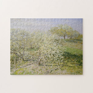 Puzzle Arbres fruitiers de ressort de Claude Monet en