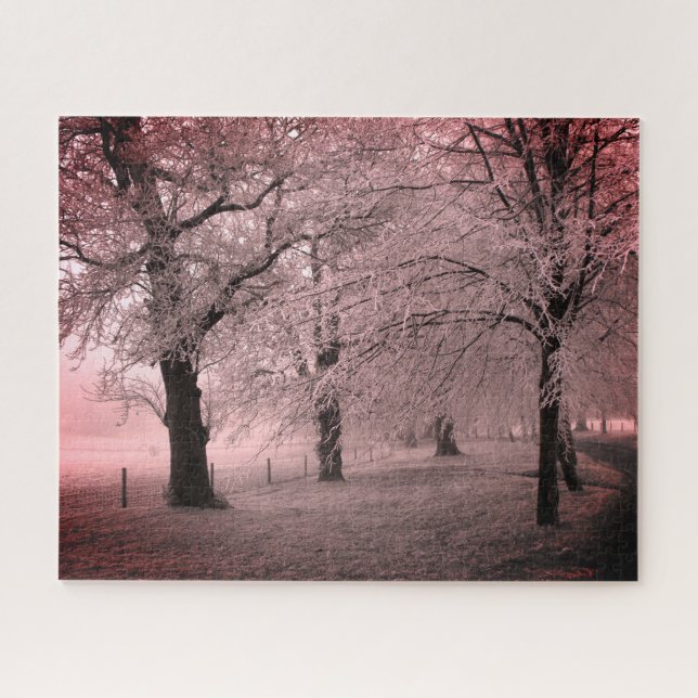 Puzzle Arbres gelés (Horizontal)