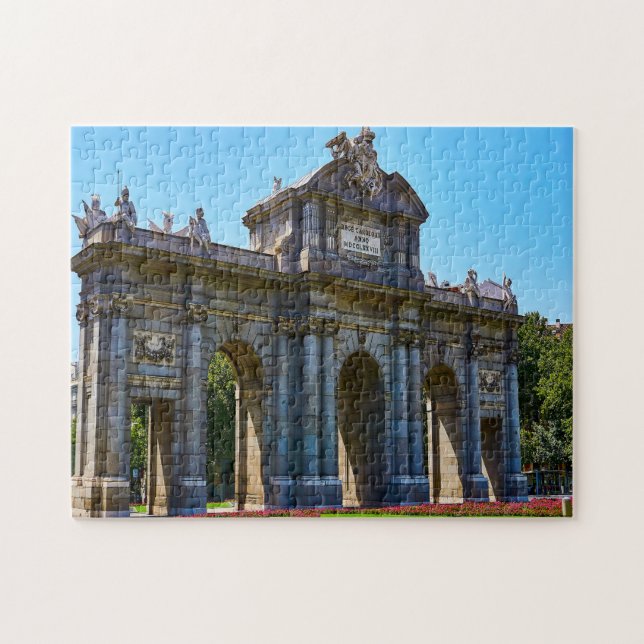 Puzzle Arc de Triomphe de Madrid. (Horizontal)
