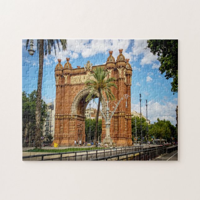 Puzzle Arc de Triunfo Barcelona. (Horizontal)