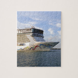 Puzzle Arc décoré de bateau de croisière