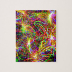 Puzzle Arc-en-ciel électrique
