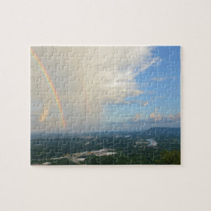 Puzzle Arc en ciel sur Chattanooga, Tennessee - 8x10 pouc