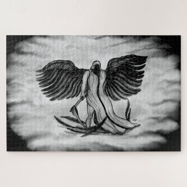 Puzzle Archange, Angel Uriel (Horizontal)