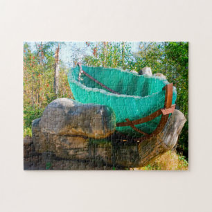 Puzzle Arche en verre Bavarois Niederbayern. Jigsaw Puzzl