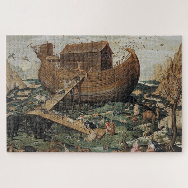 Puzzle Arche Noahs sur le mont Ararat par Simon de Myle (Horizontal)