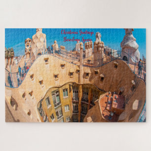 Puzzle Architecture de Gaudí Barcelone.