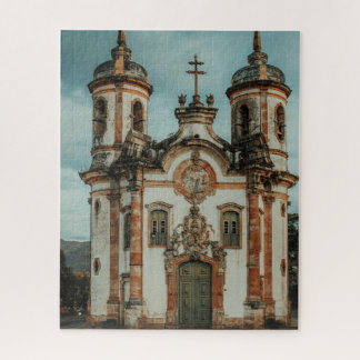 Puzzle Architecture de l'église baroque historique