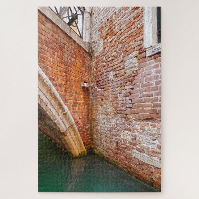 Puzzle Architecture murale en brique du pont du canal de  (Vertical)